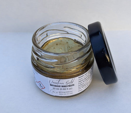 Venetian Gold Metallic Wax Paste by Zuri Designs